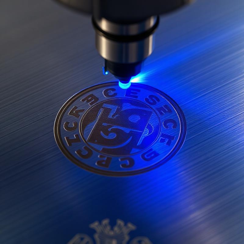 Fibre laser engraving detail